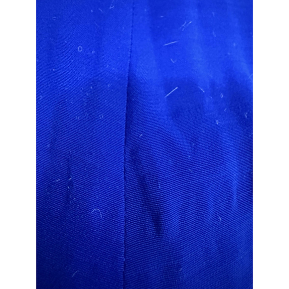 Alice & Olivia Women’s Blue Wide Leg High Rise Viscose/rayon Trouser Pants Sz 12 - Picture 11 of 12